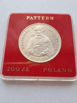 200 zł Kazimierz l Odnowiciel 1980 r próba