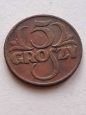 II RP 5 groszy 1939 rok