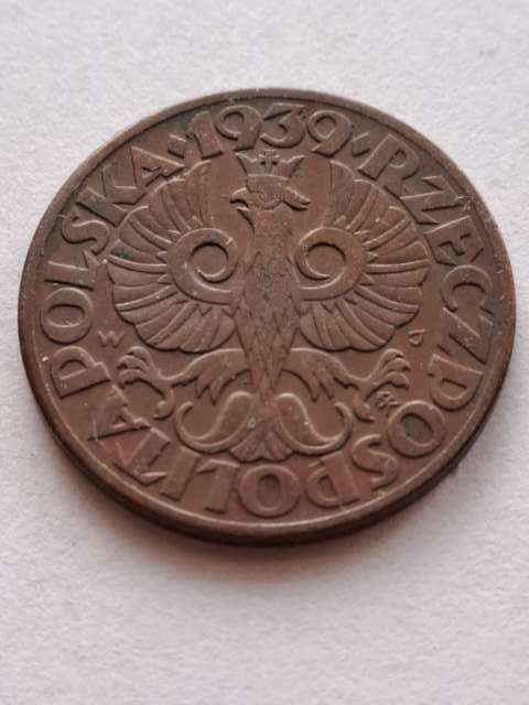 II RP 5 groszy 1939 rok