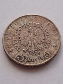 5 zł Józef Piłsudski 1935 r