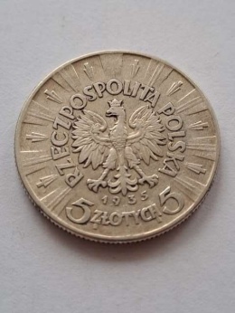 5 zł Józef Piłsudski 1935 r