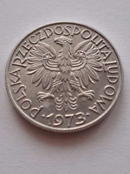 5 złotych Rybak 1973 r