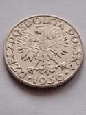 5 zł Żaglowiec 1936 r
