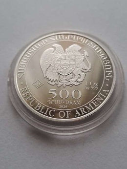 Armenia 500 Dram Arka 2025 r