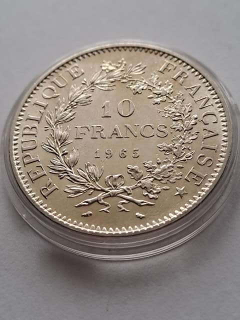 Francja 10 Franków Herkules 1965 r