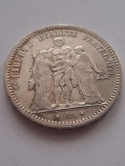Francja 5 Franków Herkules 1873 r