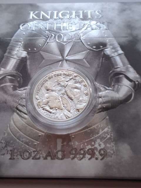 Malta 5 Euro 2022 r Kinghts of the Past
