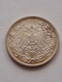 Niemcy 1/2 Marki Wilhelm II 1916 r A