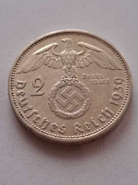 Niemcy 2 Marki Hindenburg 1939 r A