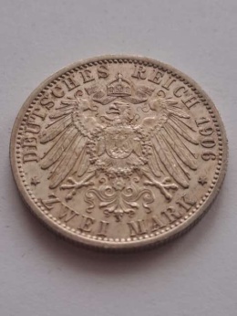 Niemcy 2 Marki Prusy 1906 r