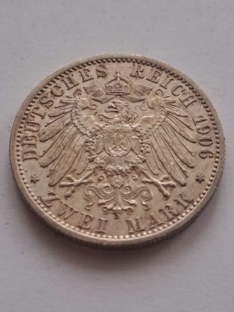 Niemcy 2 Marki Prusy 1906 r