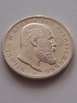 Niemcy 2 Marki Wirtembergia 1904 r
