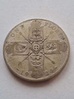 Wielka Brytania 1 Florin Jerzy V 1924 r
