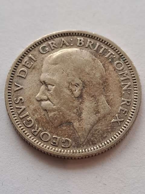 Wielka Brytania 1 Szyling Jerzy V 1928 r