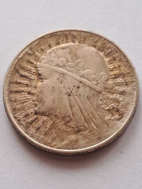 10 zł Głowa Kobiety 1933 r