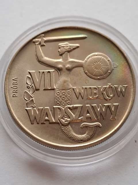 10 zł Vll Wieków Warszawy 1965 r próba