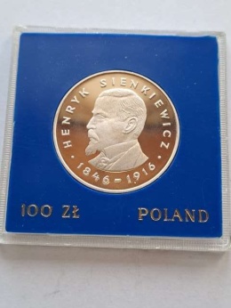 100 zł Henryk Sienkiewicz 1977 r