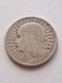 2 zł Głowa Kobiety 1933 r