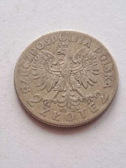 2 zł Głowa Kobiety 1934 r