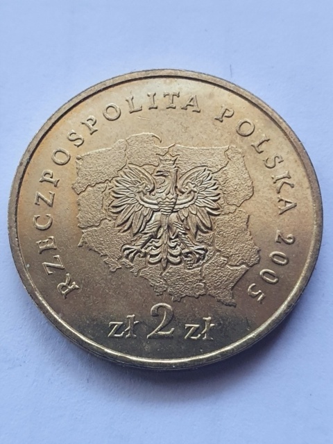 2 zł Województwo Warmińsko-Mazurskie 2004 r