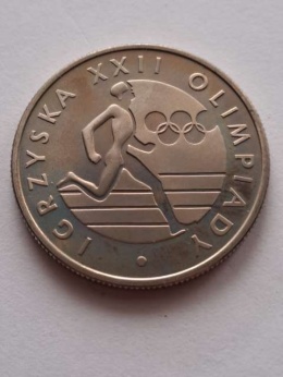 20 zł Igrzyska XXll Olimpiady 1980 r