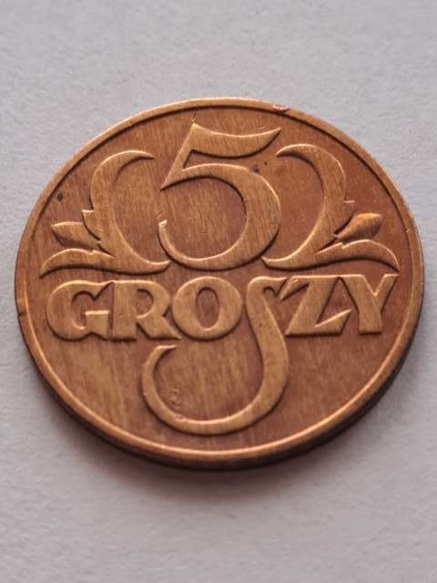 II RP 5 groszy 1930 rok