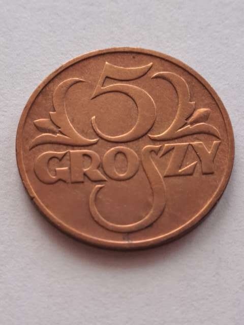 II RP 5 groszy 1935 rok