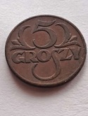 II RP 5 groszy 1937 rok