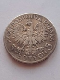 5 zł Głowa Kobiety 1933 r