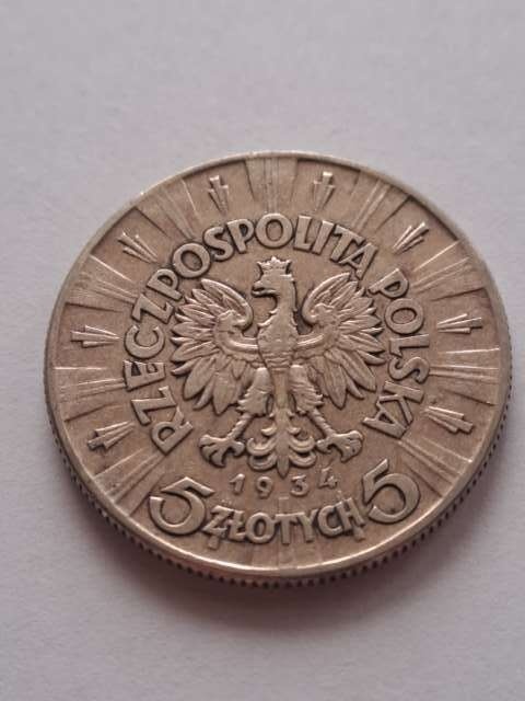 5 zł Józef Piłsudski 1934 r