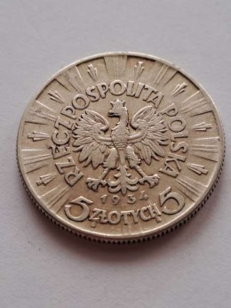 5 zł Józef Piłsudski 1934 r