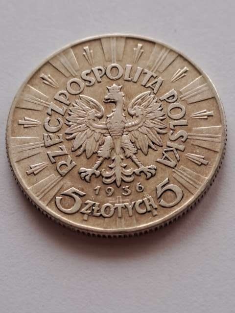 5 zł Józef Piłsudski 1936 r