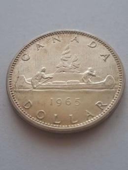 Kanada 1 dolar Elżbieta II 1965 r