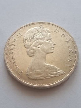 Kanada 1 dolar Elżbieta II 1965 r