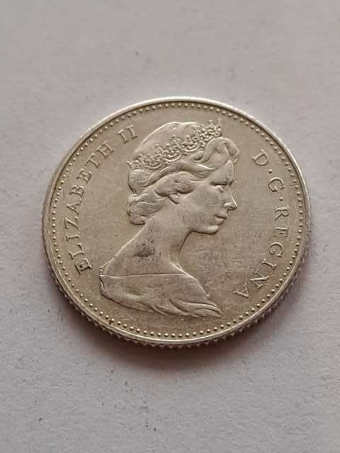 Kanada 10 centów Elżbieta II 1867-1967 r