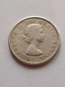Kanada 10 centów Elżbieta II 1960 r