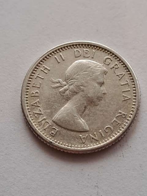 Kanada 10 centów Elżbieta II 1963 r