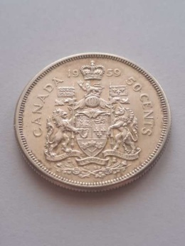 Kanada 25 centów Elżbieta II 1959 r