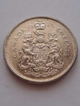 Kanada 50 centów Elżbieta II 1963 r