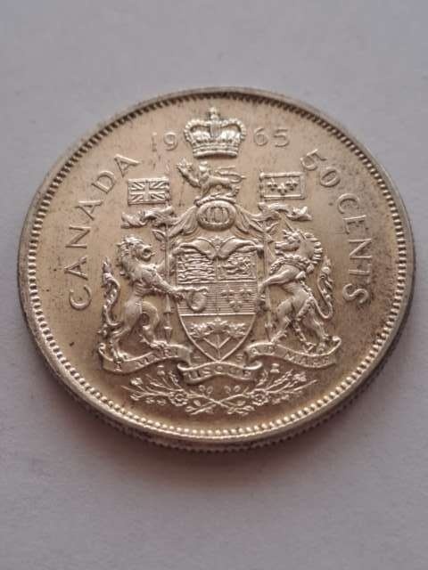 Kanada 50 centów Elżbieta II 1963 r