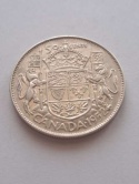 Kanada 50 centów Jerzy VI 1952 r