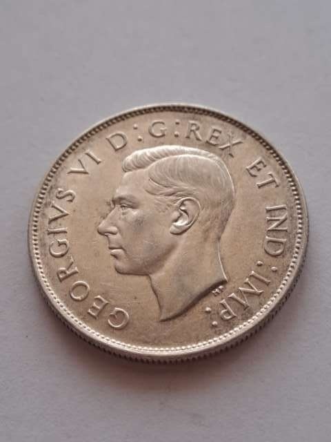Kanada 50 centów Jerzy VI 1942 r