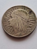 10 zł Głowa Kobiety 1932 r b/z
