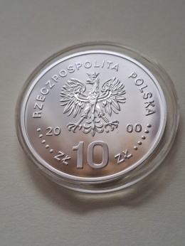 10 zł Jan II Kazimierz 2000 r popiersie