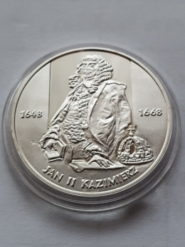 10 zł Jan ll Kazimierz 2000 r półpostać