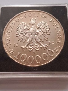 100 tys Solidarnosc typ A 1990 r