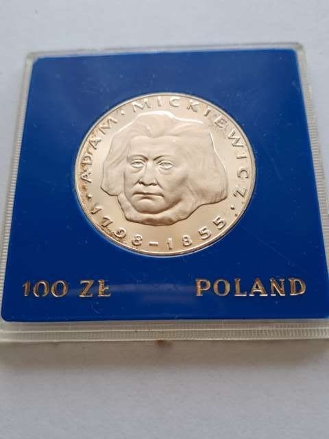 100 zł Adam Mickiewicz 1978 r