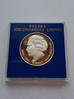 100 zł Ignacy Jan Paderewski 1975 r