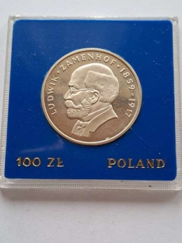 100 zł Ludwik Zamenhof 1979 r