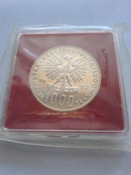 1000 zł Jan Paweł ll 1982 r próba